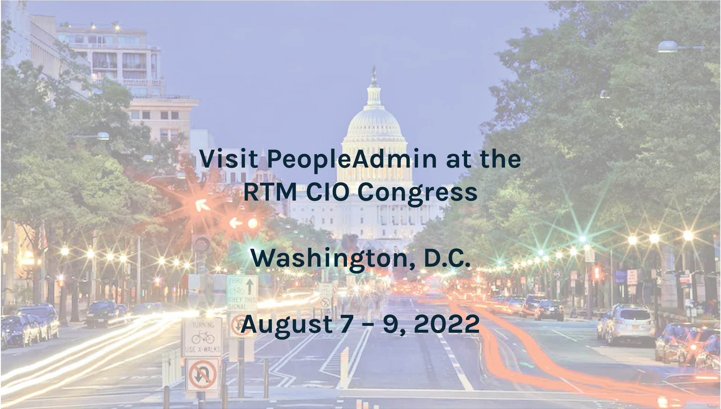 Visit PeopleAdmin at the RTM CIO Congress